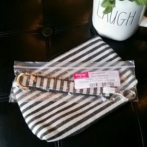 NWT Thirty-one Mini Zipper Pouch w/ key fob